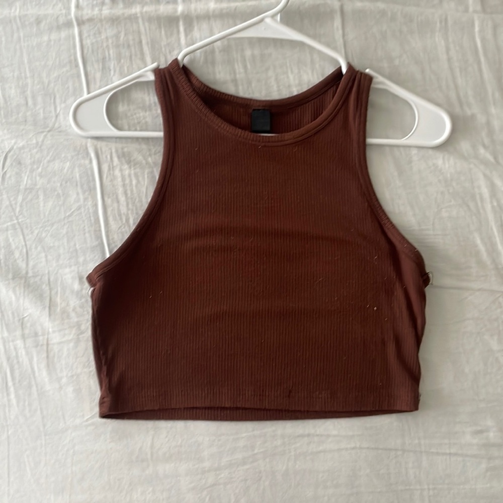 Brown Tank Top